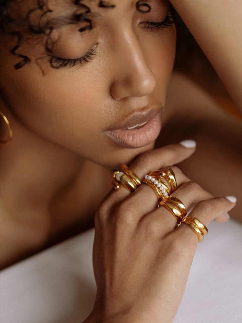 Bora Bora Stack Rings - MISHO - Rings