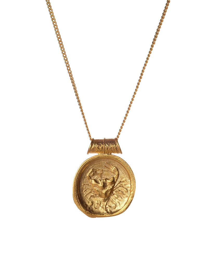 Cancer Zodiac Pendant - MISHO - Necklace