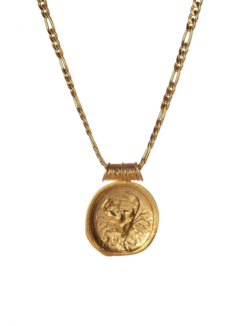 Cancer Zodiac Pendant - MISHO - Necklace