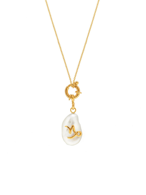 Capricorn Pearl (Convertible pendant/earring) - MISHO - Necklace