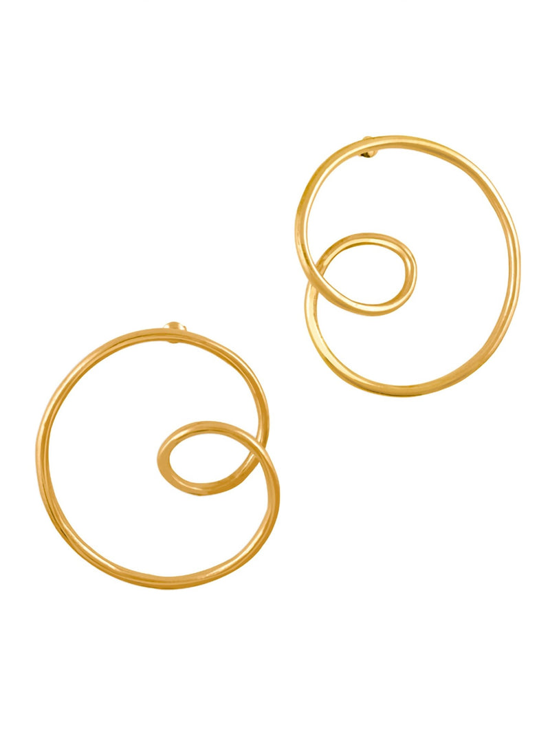 Chunky Mismatched Hoops - MISHO - Earrings