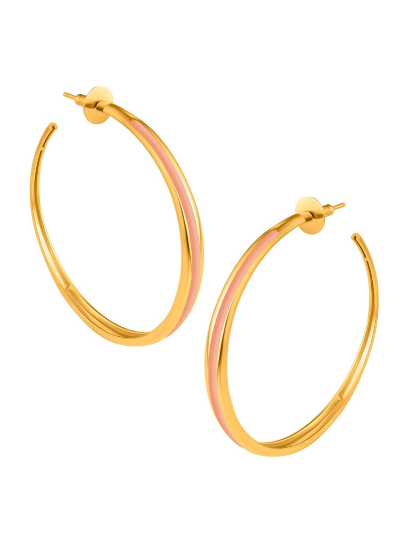 Classic Saturn Hoops - MISHO - Earrings