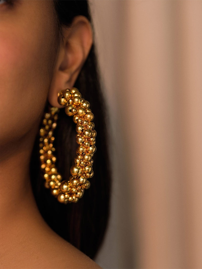 Cluster Hoops - MISHO - Earrings