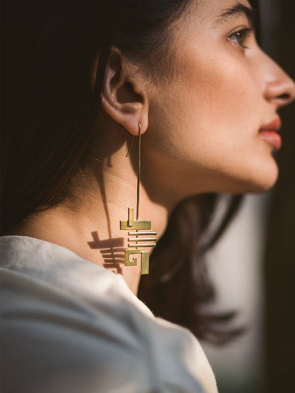 Disrupted earrings - MISHO - Earrings