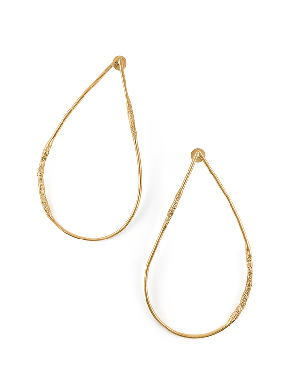 Drop hoops - MISHO - Earrings