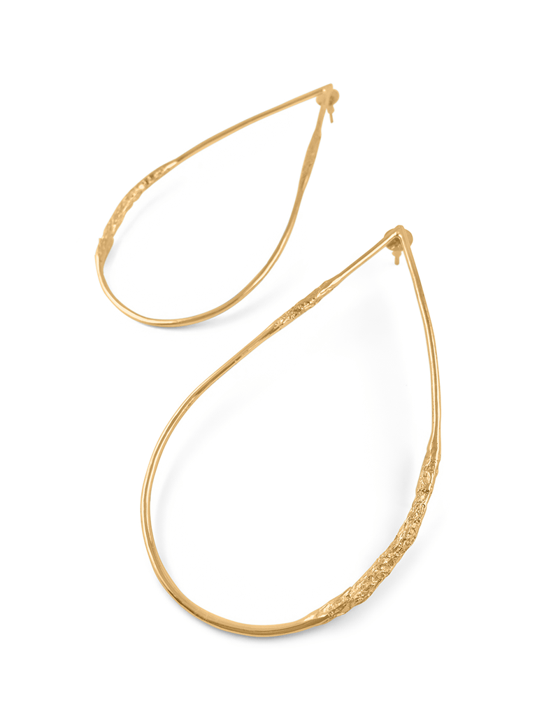 Drop hoops - MISHO - Earrings