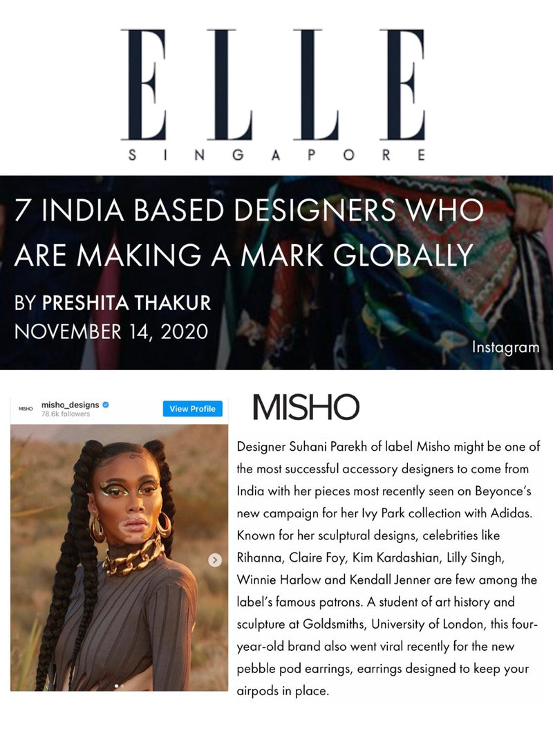 ELLE SINGAPORE - MISHO - press