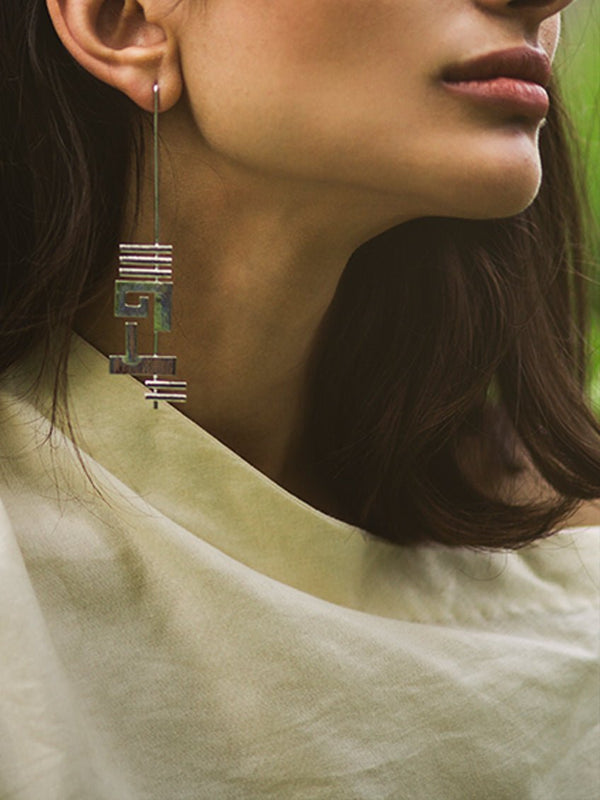 Extended Disrupted earrings - MISHO - Earrings