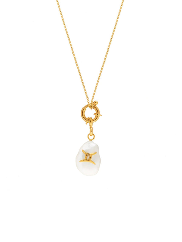 Gemini Pearl (Convertible pendant/earring) - MISHO - Necklace