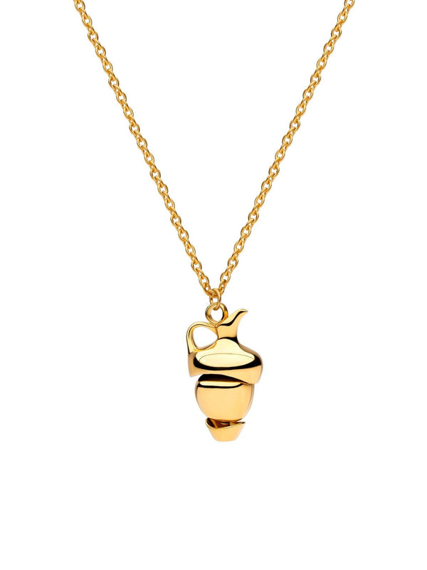 Golden Amphora Necklace - MISHO - Necklace