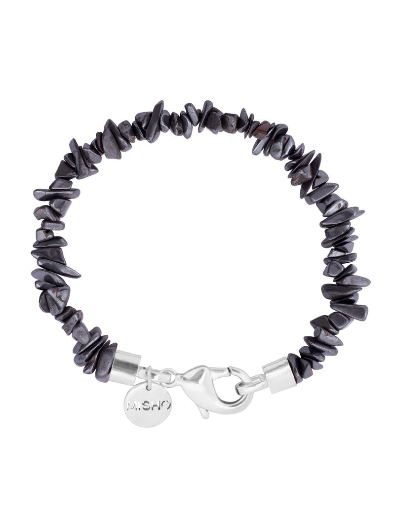 Hematite Bracelet - MISHO - Mens