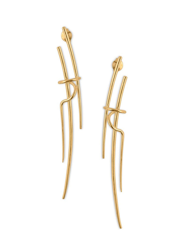 Katana San earrings - MISHO - Earrings