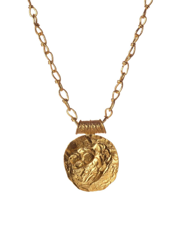 Leo Zodiac Pendant - MISHO - Necklace