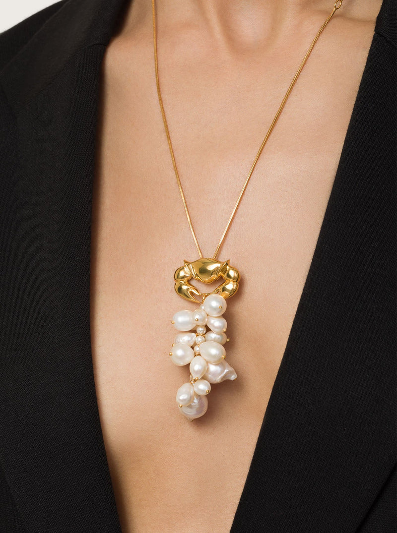Marina Pearl Pendant - MISHO - Necklace