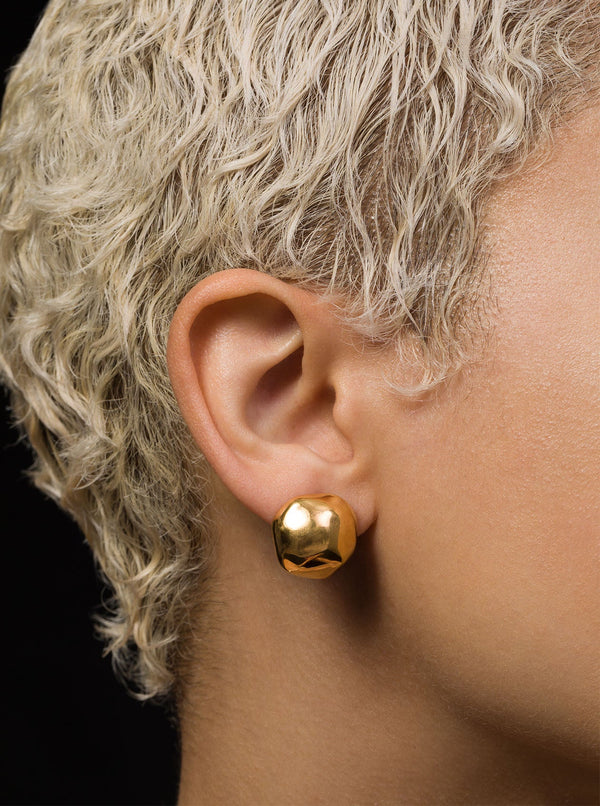 Medium Gemela Studs - MISHO - Earrings