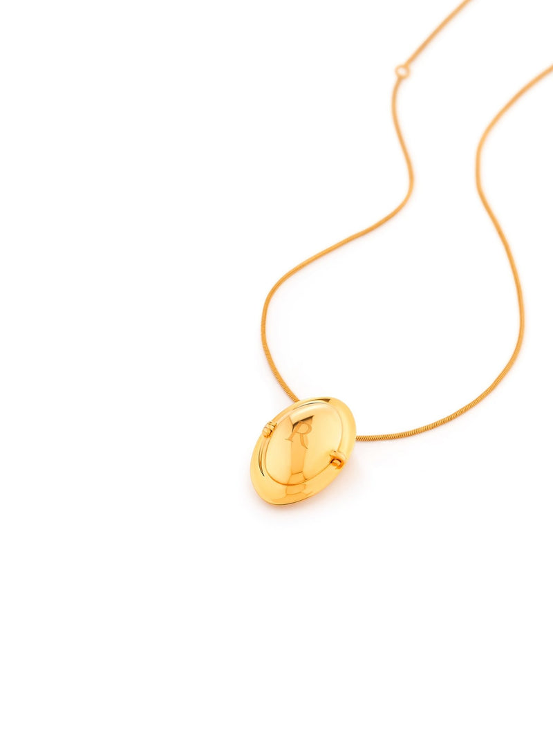 Memento Oval Pendant Gold - MISHO - Pendant