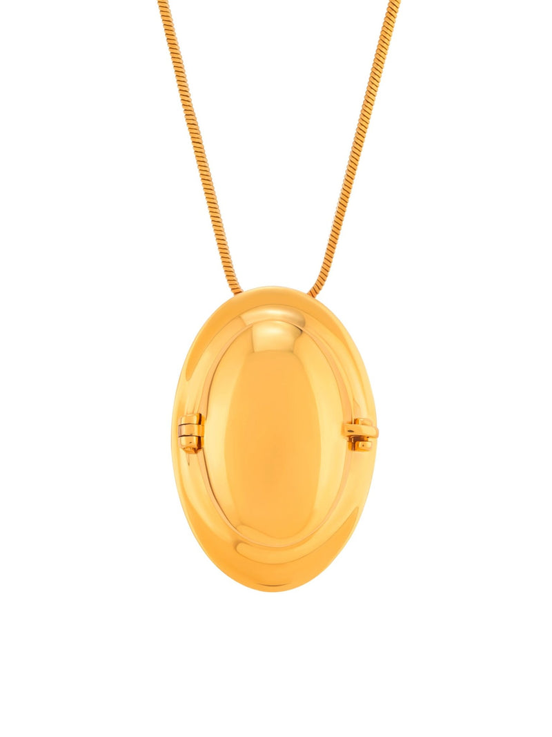 Memento Oval Pendant Gold - MISHO - Pendant