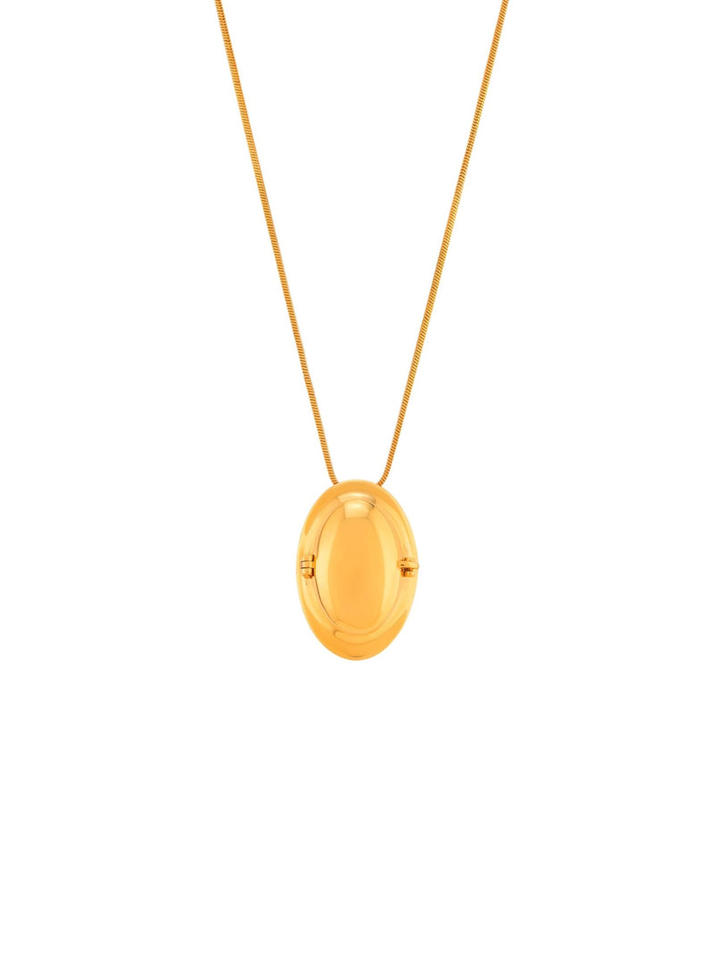 Memento Oval Pendant Gold - MISHO - Pendant