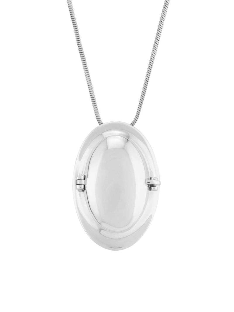 Memento Oval Pendant Silver - MISHO - Pendant