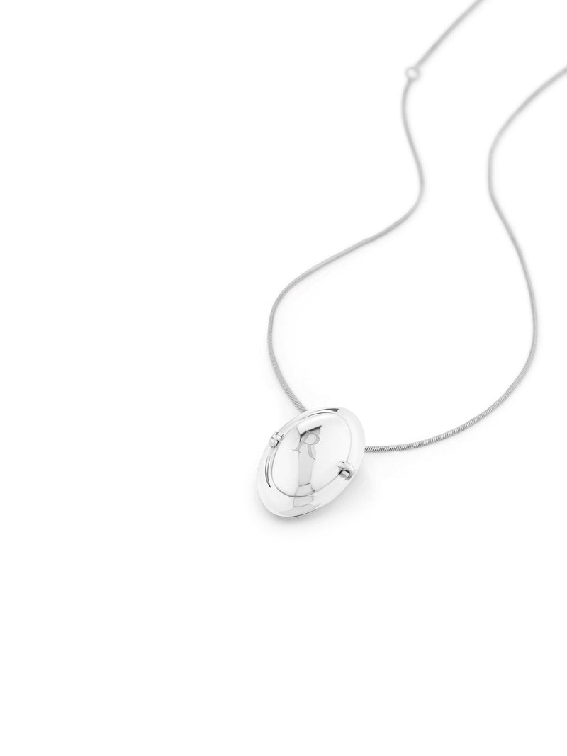 Memento Oval Pendant Silver - MISHO - Pendant