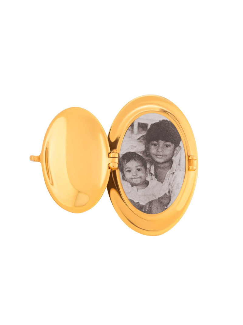 Memento Oval Ring Gold - MISHO - Pendant