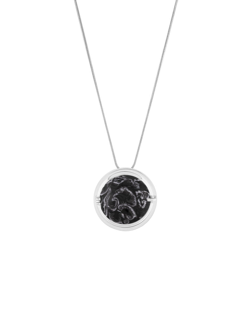 Memento Round Pendant Black - MISHO -