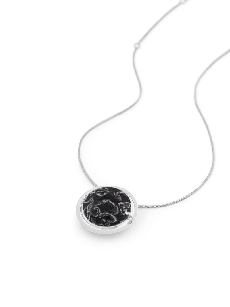 Memento Round Pendant Black - MISHO -