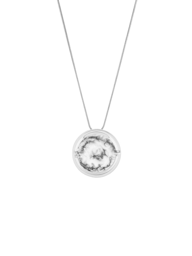 Memento Round Pendant White - MISHO - Pendant