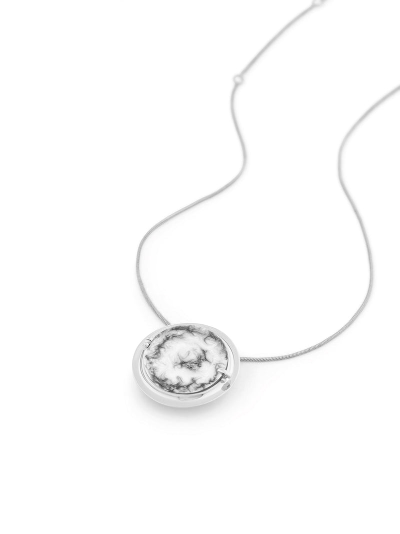 Memento Round Pendant White - MISHO - Pendant