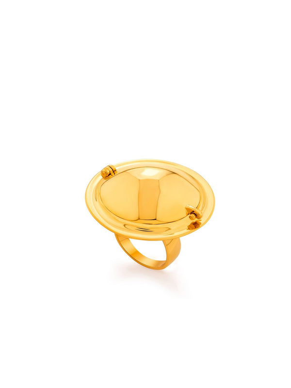 Memento Round Ring Gold - MISHO - Pendant