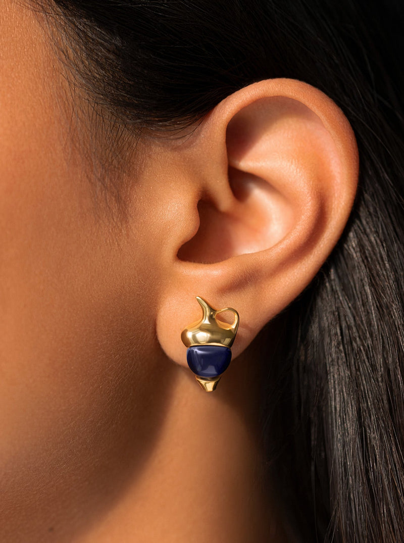 Mini Amphora Studs - MISHO - Earrings