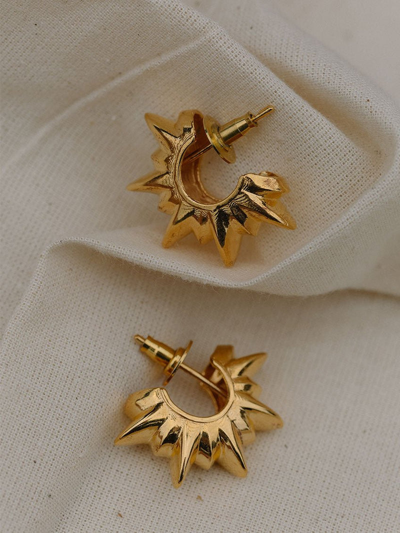 Mini Sun Studs - MISHO - Earrings