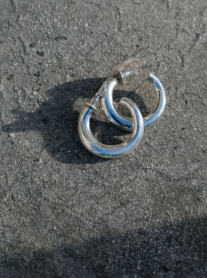 Mini Wave Hoops - MISHO - Earrings