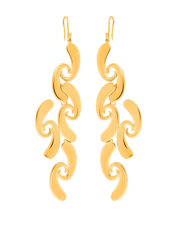 Paisley Shoulder Dusters - MISHO - Earrings