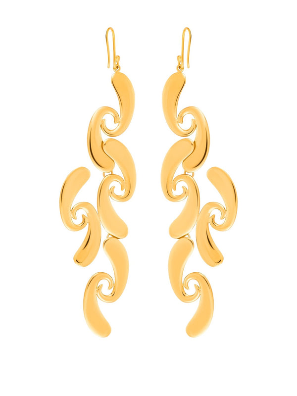 Paisley Shoulder Dusters - MISHO - Earrings