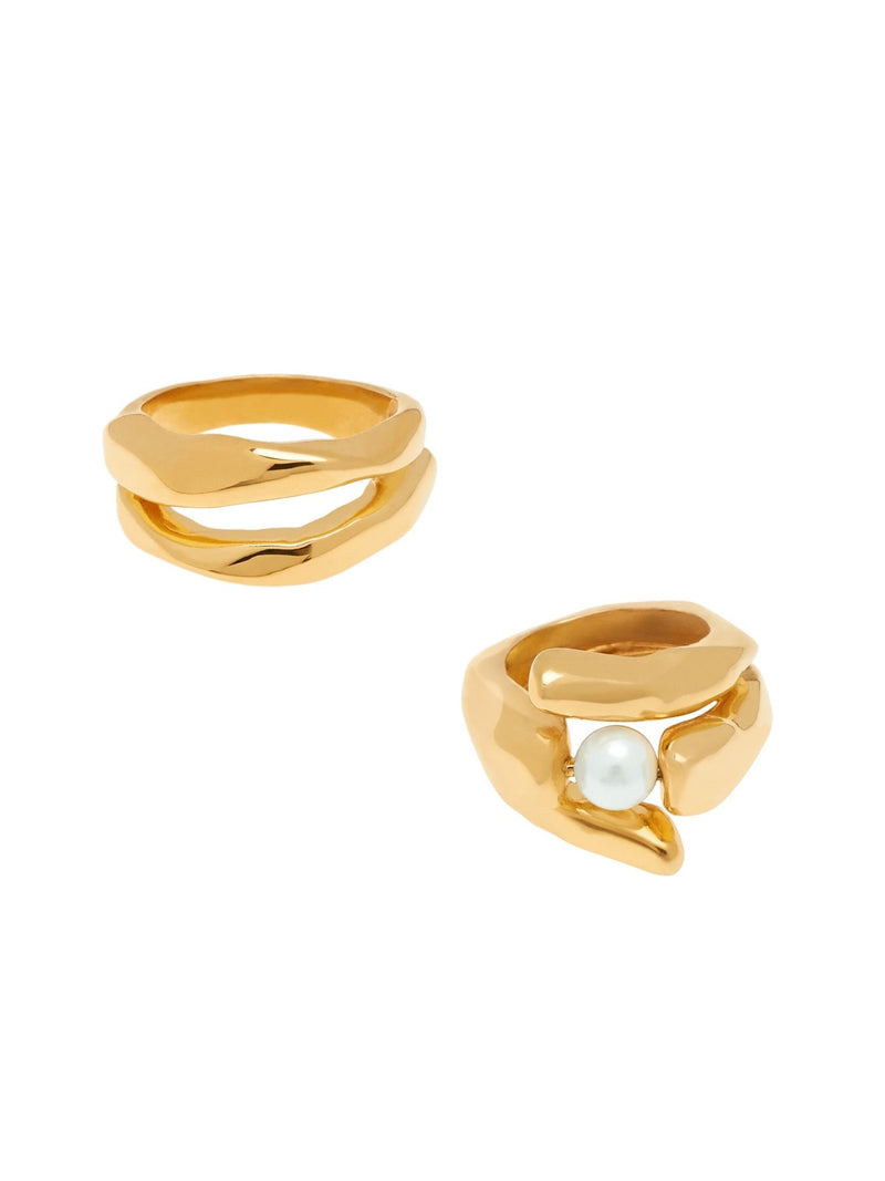 Pandaia Stack Rings - MISHO - Rings