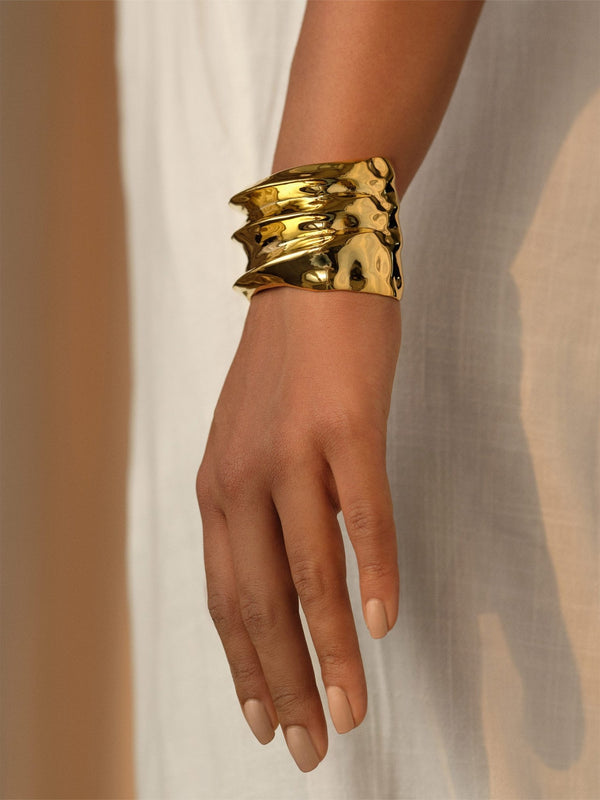 Ripple Cuff - MISHO - Bangle