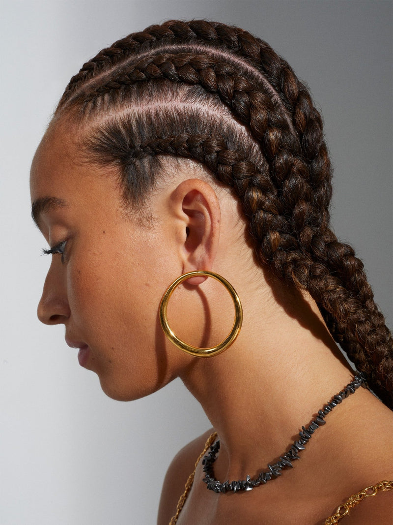 Round Trip Hoops - MISHO - Earrings