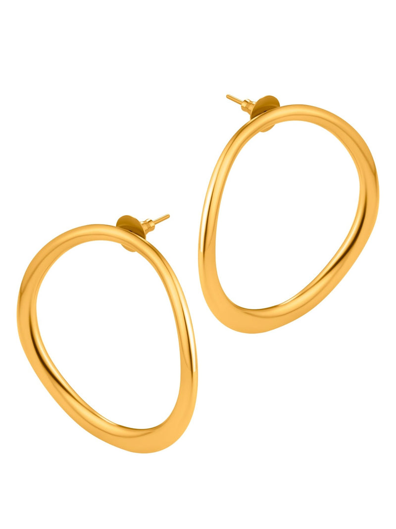 Round Trip Hoops - MISHO - Earrings