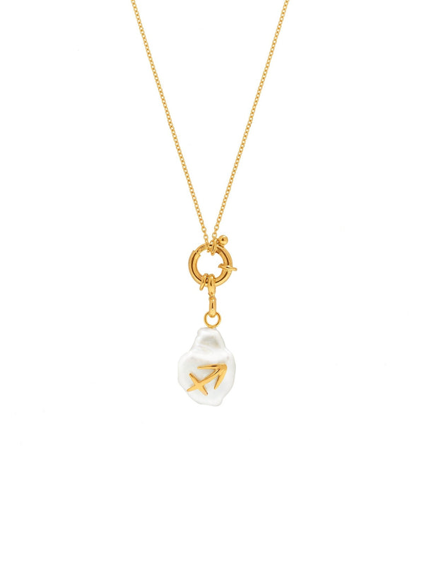 Sagittarius Pearl (Convertible pendant/earring) - MISHO - Necklace