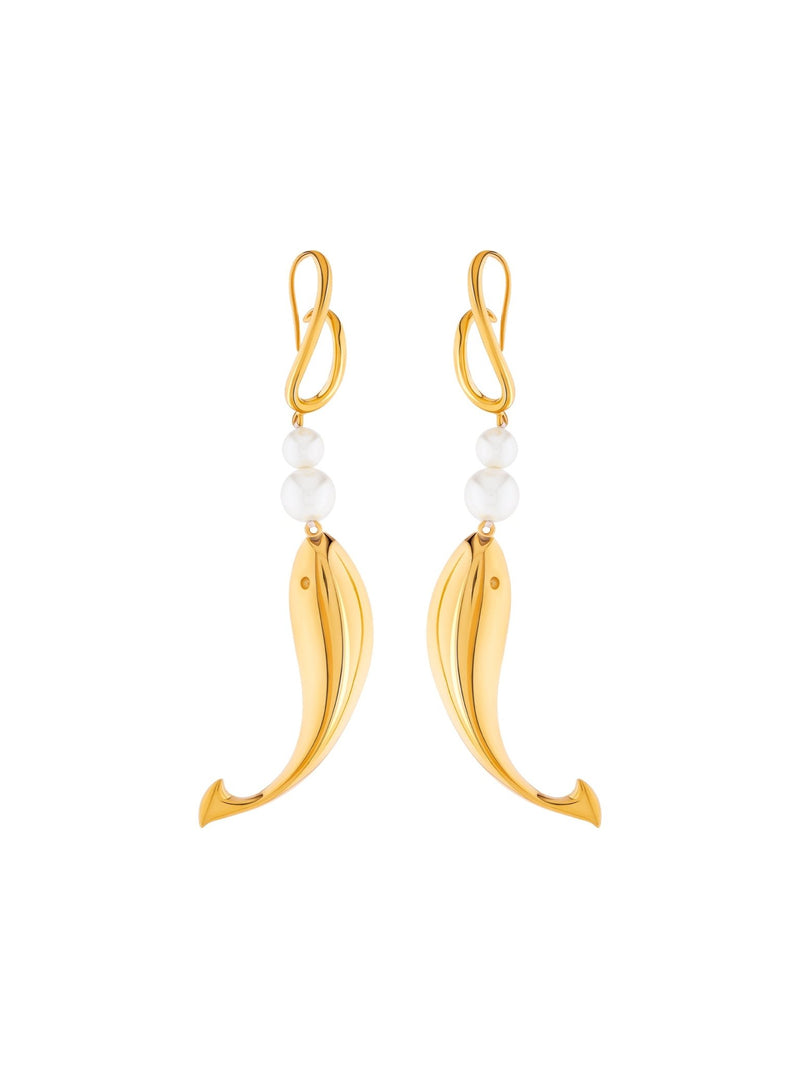 Sirena Pearl Earrings - MISHO - Earrings