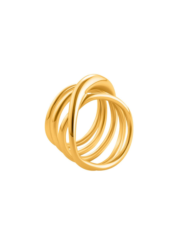 Beautiful ring for girls and women in 1gram gold plating