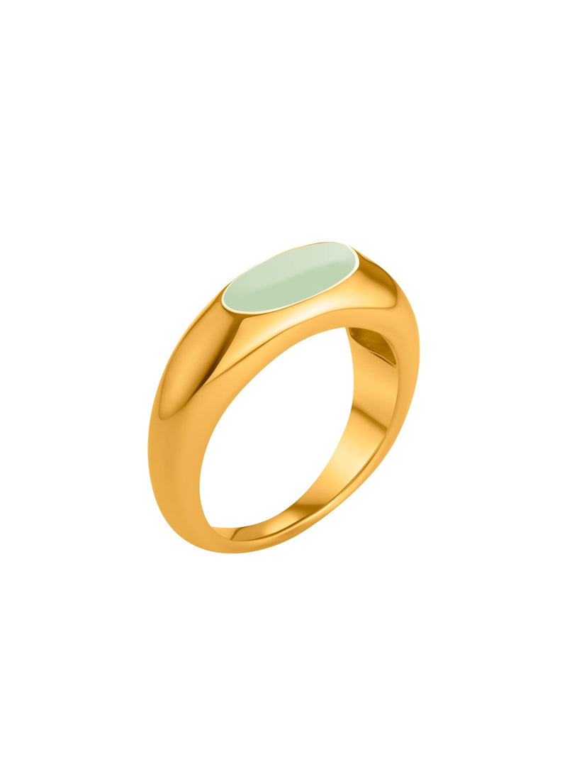 Stackable Enamel Ring - MISHO - Rings