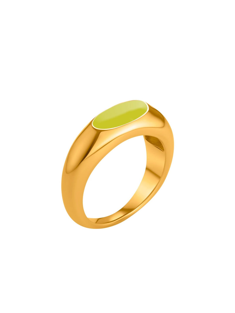 Stackable Enamel Ring - MISHO - Rings
