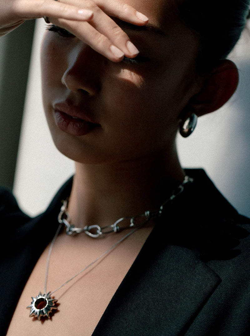 Sun Stud necklace - MISHO - Necklace