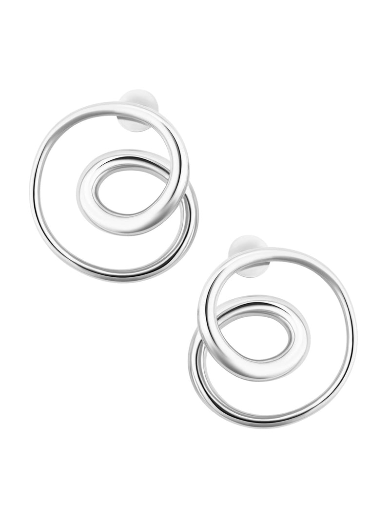 Swirly Mini Mismatched Hoops - MISHO - Earrings