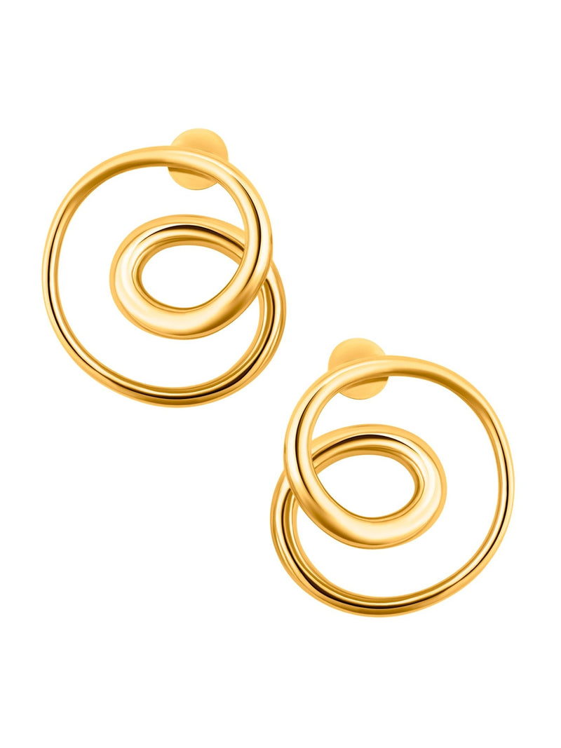 Swirly Mini Mismatched Hoops - MISHO - Earrings