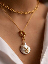 Taurus Pearl (Convertible pendant/earring) - MISHO - Necklace