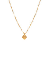 Textured Initial Necklace - MISHO - Mens