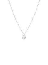 Textured Initial Necklace - MISHO - Mens